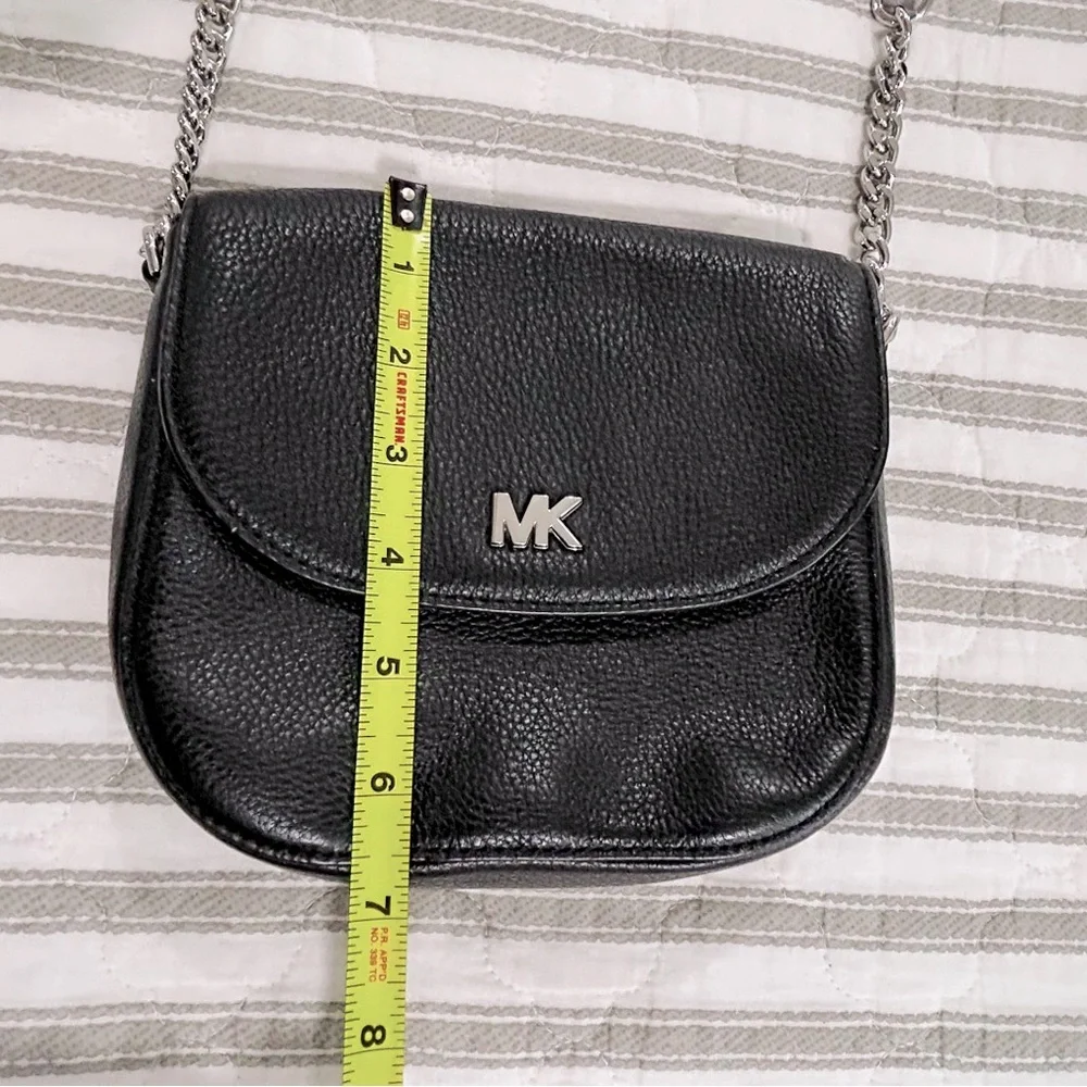 Like New Michael Kors Black Crossbody - Picture 8 of 9